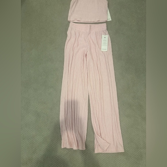 Pink Ribbed Two-Piece Set - Picture 9 of 10